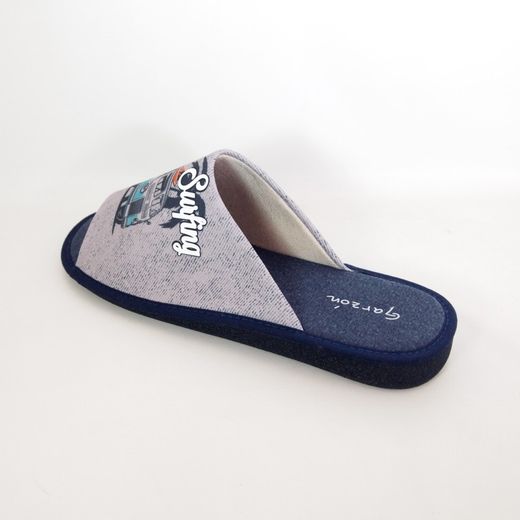 Zapatillas de casa Garzón P396-081 Gris