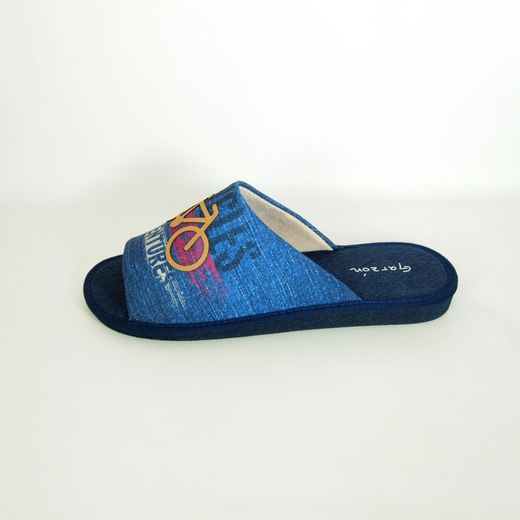 Zapatillas de casa Garzón P397-129 Azul