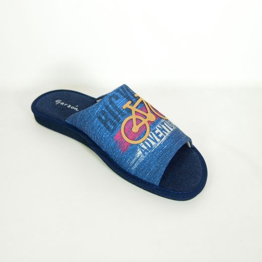 Zapatillas de casa Garzón P397-129 Azul