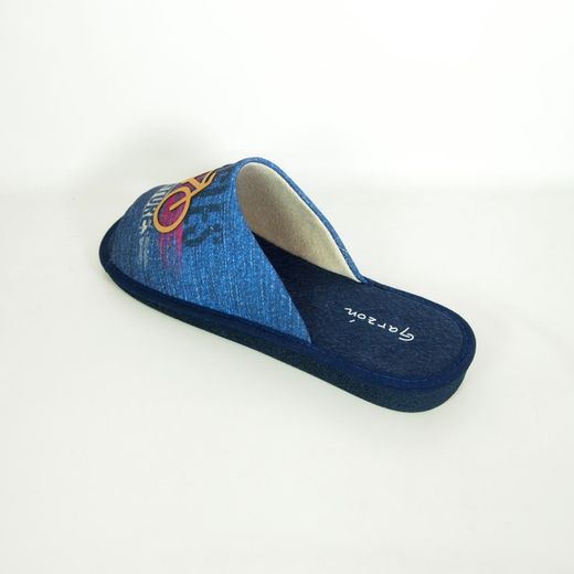 Zapatillas de casa Garzón P397-129 Azul