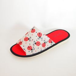 Zapatillas de casa Garzón P400-168 Rojo