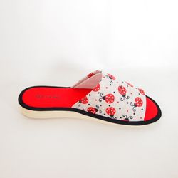 Zapatillas de casa Garzón P400-168 Rojo