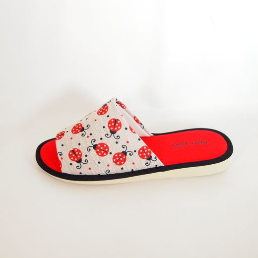 Zapatillas de casa Garzón P400-168 Rojo