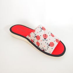 Zapatillas de casa Garzón P400-168 Rojo
