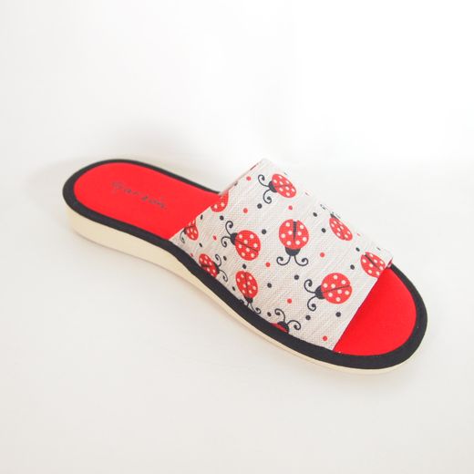 Zapatillas de casa Garzón P400-168 Rojo