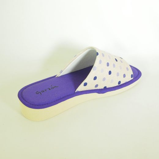 Zapatillas de casa Garzón P400-187 Morado