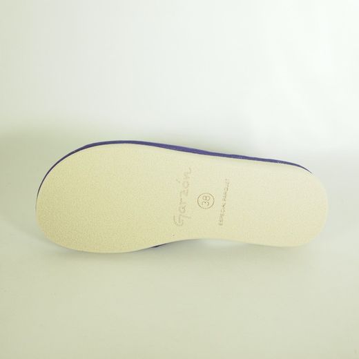 Zapatillas de casa Garzón P400-187 Morado