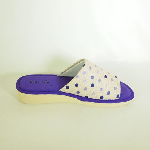 Zapatillas de casa Garzón P400-187 Morado