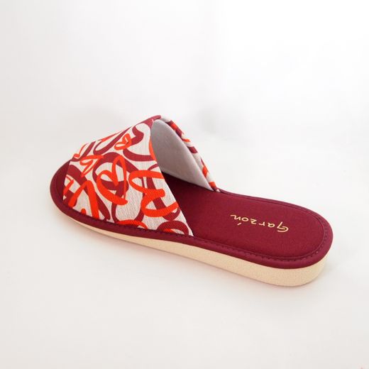 Zapatillas de casa Garzón P400-225 Granate