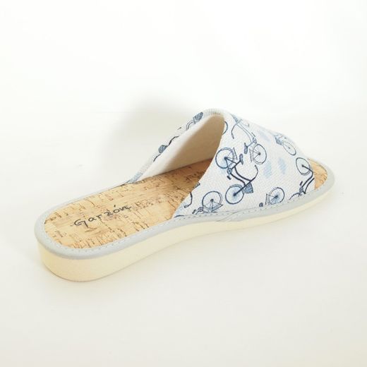 Zapatillas de casa Garzón P401-183 Gris Perla