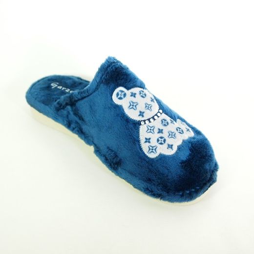 Zapatillas de casa Garzón P482-275 Azul Marino
