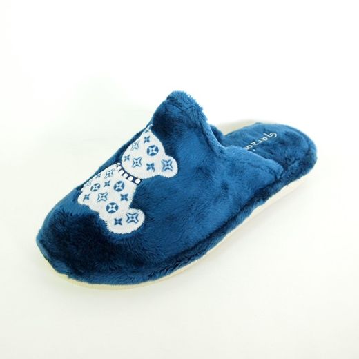 Zapatillas de casa Garzón P482-275 Azul Marino