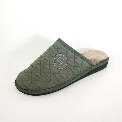 Zapatillas de casa Garzón P929-391 Kaki