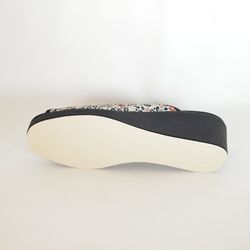 Zapatillas de casa Garzón715-214 Negro