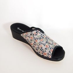 Zapatillas de casa Garzón715-214 Negro