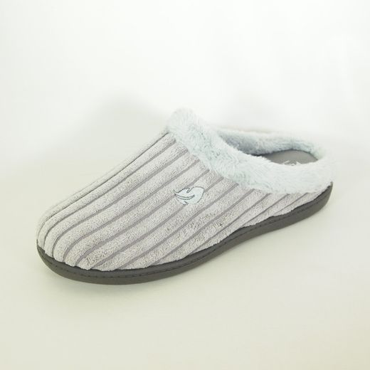 Zapatillas de casa Roal R12025 Pana Gris