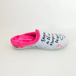 Zapatillas de casa Vulca-Bicha 1370 Gris Perla