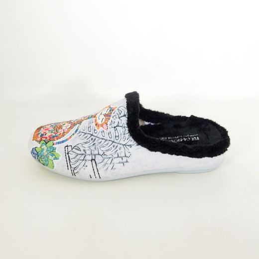 Zapatillas de casa Vulca-Bicha 1380 Perla