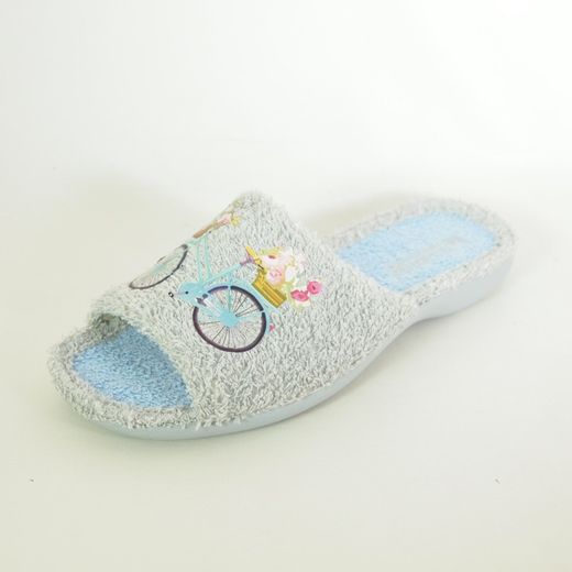 Zapatillas de casa Vulca-Bicha 2913 Azul Celeste