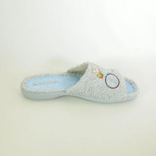 Zapatillas de casa Vulca-Bicha 2913 Azul Celeste