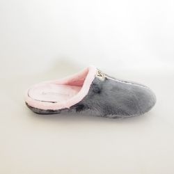 Zapatillas de casa Vulca-Bicha 4311 Gris-Rosa