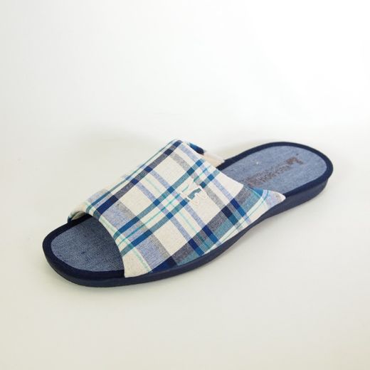Zapatillas de casa Vulca-Bicha 4432 Azul Marino