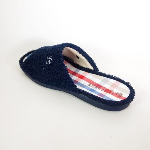 Zapatillas de casa Vulca-Bicha 4435 Azul Marino