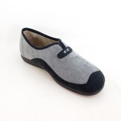 Zapatillas de casa Vulca-Bicha 4674 Gris-Negro