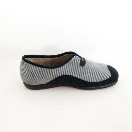 Zapatillas de casa Vulca-Bicha 4674 Gris-Negro