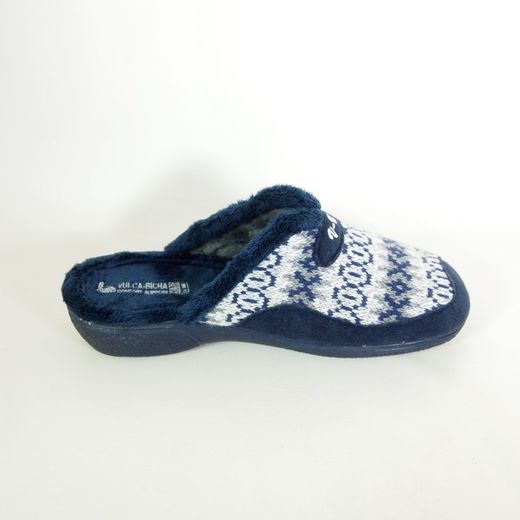 Zapatillas de casa Vulca-Bicha 4740 Azul Marino