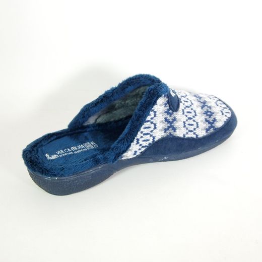 Zapatillas de casa Vulca-Bicha 4740 Azul Marino