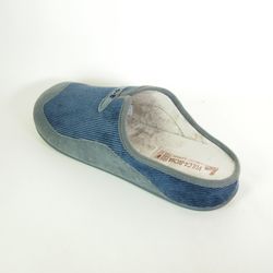 Zapatillas de casa Vulca-Bicha 4868 Azul y Gris