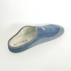 Zapatillas de casa Vulca-Bicha 4868 Azul y Gris