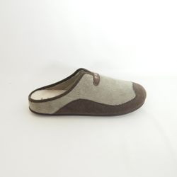 Zapatillas de casa Vulca-Bicha 4868 Kaki-Marrón