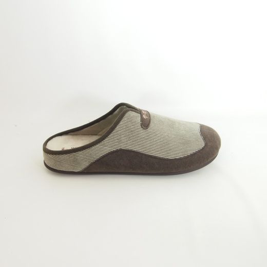 Zapatillas de casa Vulca-Bicha 4868 Kaki-Marrón