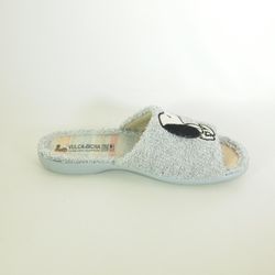 Zapatillas de casa Vulca-Bicha 4907 Snoppy Gris Perla
