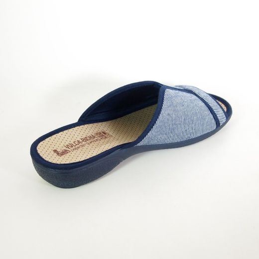 Zapatillas de casa Vulca-Bicha 736 Azul Marino