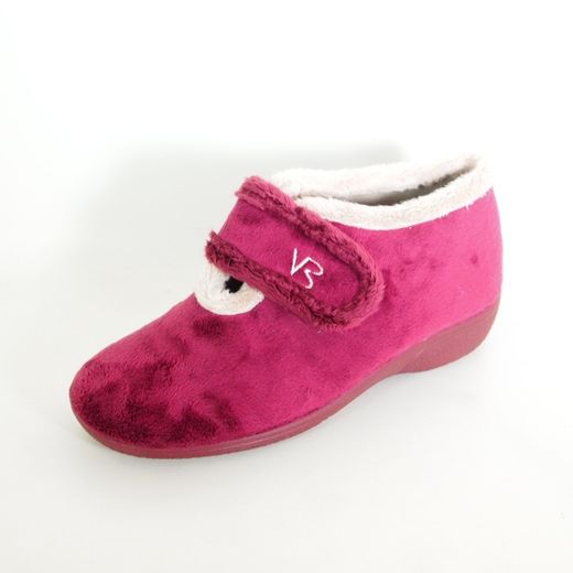 Zapatillas de casa Vulca-Bicha (Ref. 1) Granate