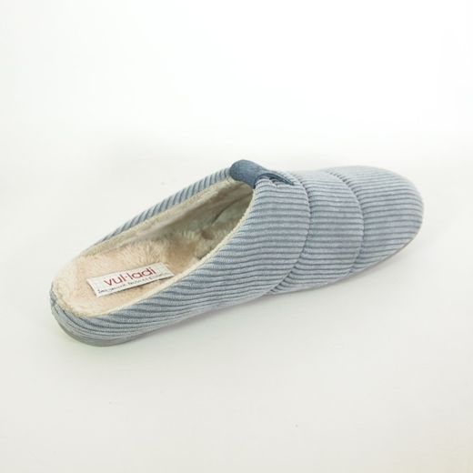 Zapatillas de casa Vul·ladi 6615_367 Pana Azul Petróleo