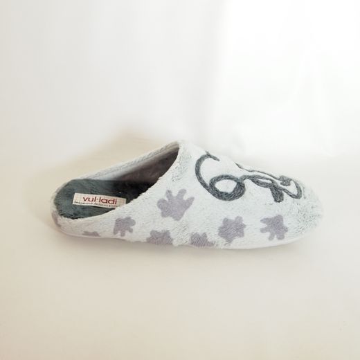 Zapatillas de casa Vul·ladi 7600-123 Gris Perla
