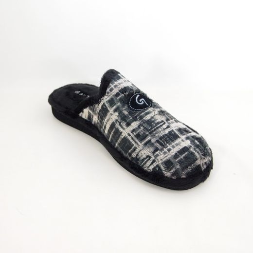 Zapatillas de estar por casa Garzón P351-294 Negro