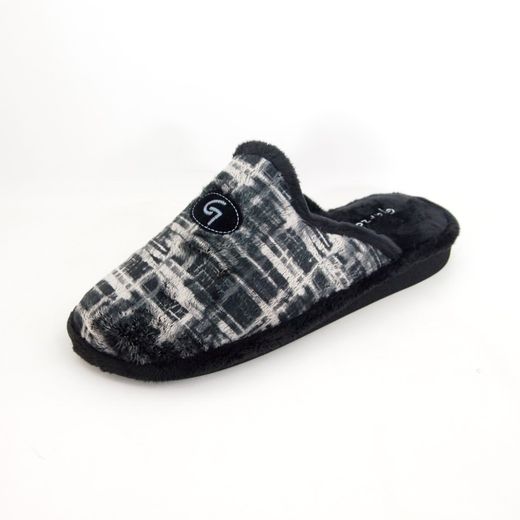 Zapatillas de estar por casa Garzón P351-294 Negro