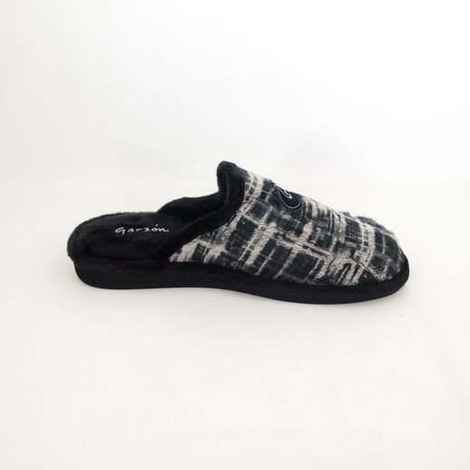 Zapatillas de estar por casa Garzón P351-294 Negro