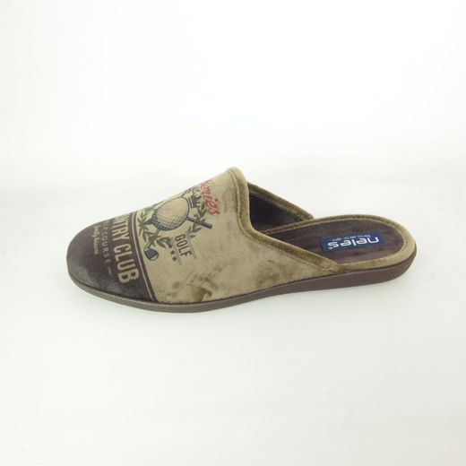 Zapatillas de estar por casa Neles 4724-936 Marrón