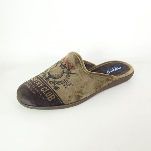 Zapatillas de estar por casa Neles 4724-936 Marrón