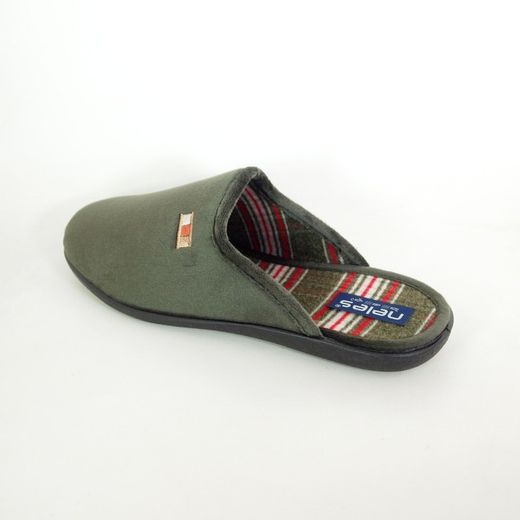 Zapatillas de estar por casa Neles C70-4724C Kaki