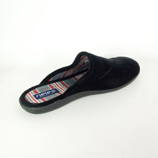 Zapatillas de estar por casa Neles M20-4724C Negro