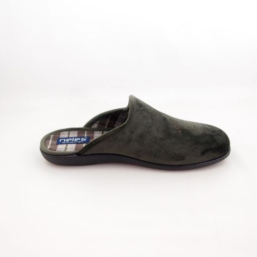 Zapatillas de estar por casa Neles N43-4724B Kaki