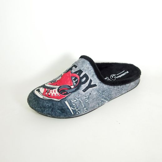 Zapatillas de estar por casa Roal R30022 Rojo