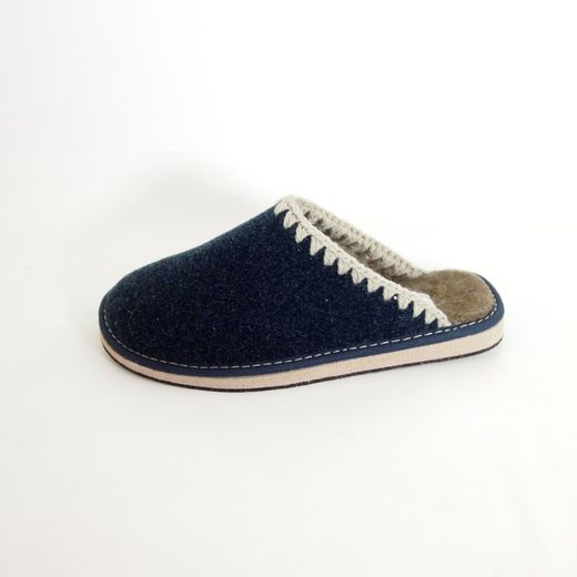 Zapatillas de estar por casa Vul·ladi 2554-041 Azul-Taupe